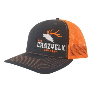Crazy Elk Charcoal / Blaze Snapback Hat
