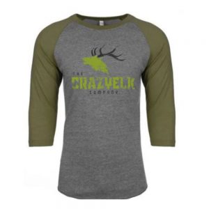 Crazy Elk Mens Green Grey Longsleeve (UNI_SEX)